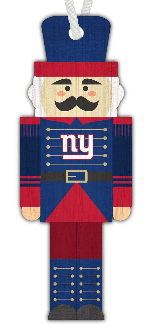 Fan Creations Holiday Home Decor New York Giants Nutcracker Ornament