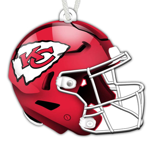 Fan Creations Holiday Home Decor Kansas City Chiefs Helmet Ornament