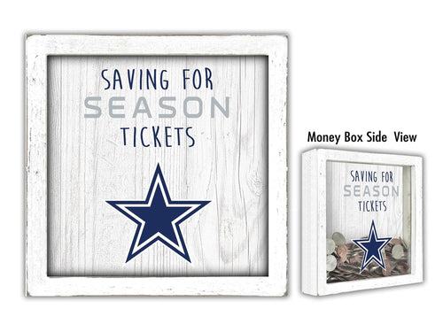 Fan Creations Desktop Stand Dallas Cowboys Saving For Tickets Money Box