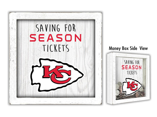 Fan Creations Desktop Stand Kansas City Chiefs Saving For Tickets Money Box