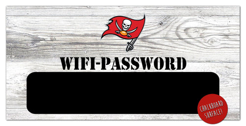 Fan Creations 6x12 Horizontal Tampa Bay Buccaneers Wifi Password 6x12 Sign