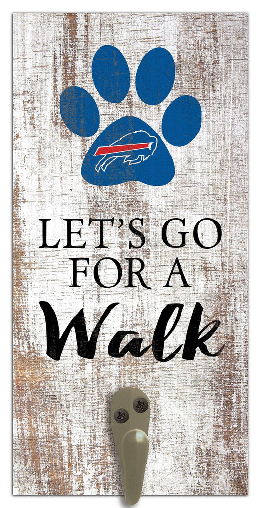 Fan Creations 6x12 Sign Buffalo Bills Leash Holder 6x12 Sign