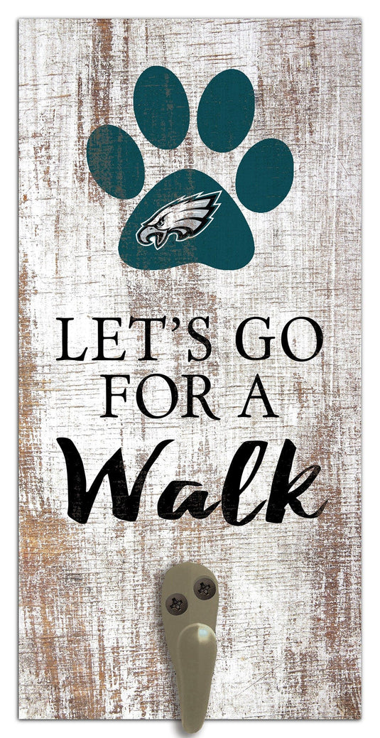 Fan Creations 6x12 Sign Philadelphia Eagles Leash Holder 6x12 Sign