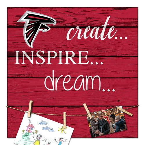 Fan Creations Desktop Stand Atlanta Falcons Create Dream Inspire 18x18