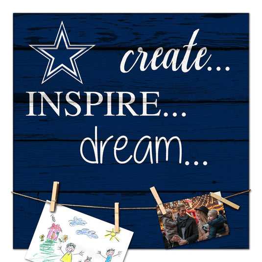 Fan Creations Desktop Stand Dallas Cowboys Create Dream Inspire 18x18