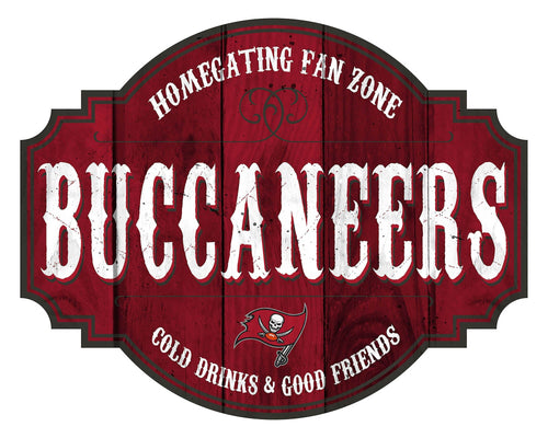 Fan Creations Home Decor Tampa Bay Buccaneers Homegating Tavern 24in Sign