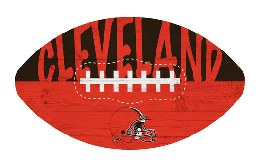 Fan Creations Home Decor Cleveland Browns City Football 12in