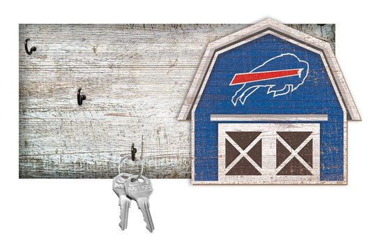 Fan Creations Wall Decor Buffalo Bills Barn Keychain Holder