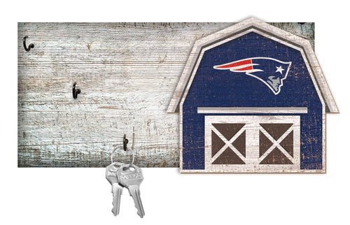 Fan Creations Wall Decor New England Patriots Barn Keychain Holder