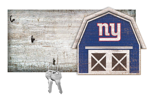 Fan Creations Wall Decor New York Giants Barn Keychain Holder