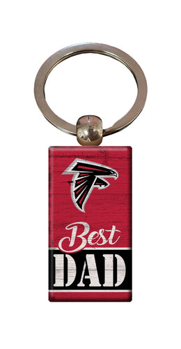 Fan Creations Home Decor Atlanta Falcons  Best Dad Keychain