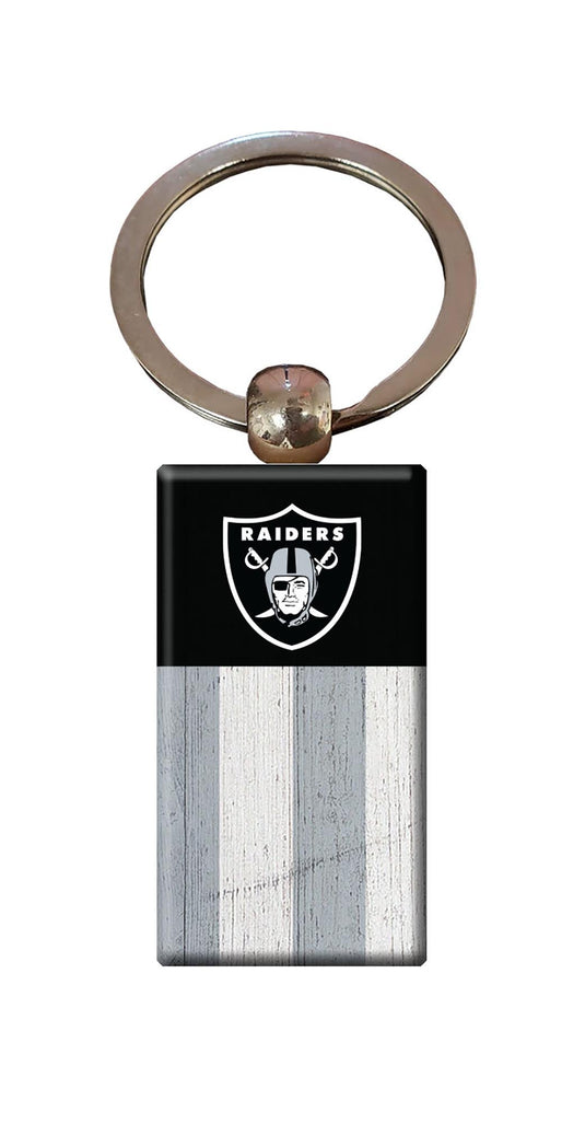 Fan Creations Home Decor Las Vegas Raiders  Rectangle Flag Keychain