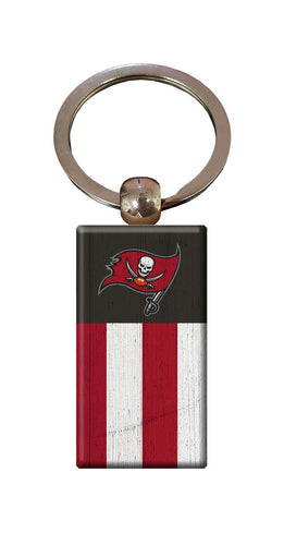 Fan Creations Home Decor Tampa Bay Buccaneers  Rectangle Flag Keychain