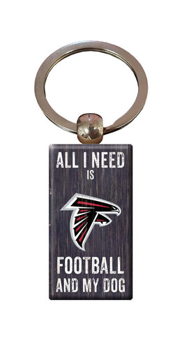 Fan Creations Home Decor Atlanta Falcons  All I Need Keychain