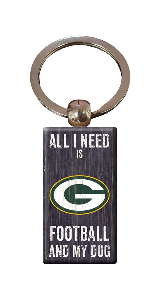 Fan Creations Home Decor Green Bay Packers  All I Need Keychain