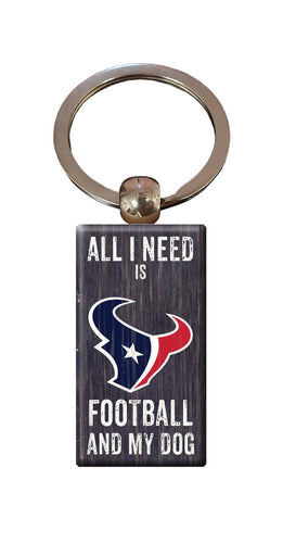 Fan Creations Home Decor Houston Texans  All I Need Keychain