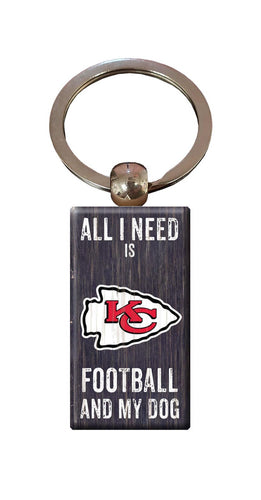 Fan Creations Home Decor Kansas City Chiefs  All I Need Keychain