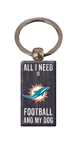 Fan Creations Home Decor Miami Dolphins  All I Need Keychain