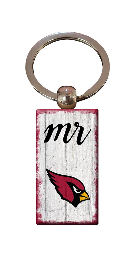 Fan Creations Home Decor Arizona Cardinals  Script Mr Keychain