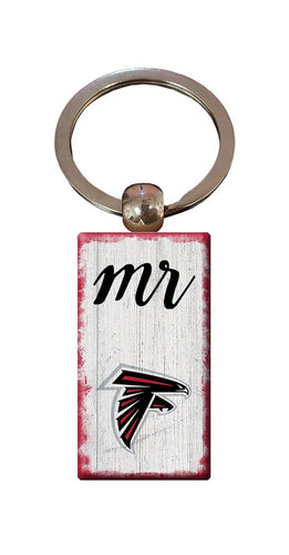 Fan Creations Home Decor Atlanta Falcons  Script Mr Keychain