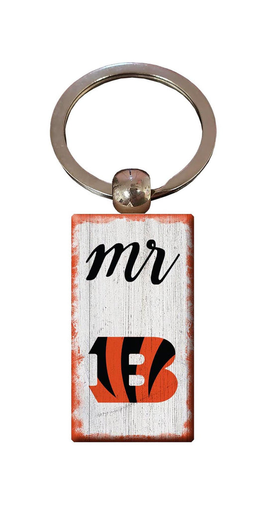 Fan Creations Home Decor Cincinnati Bengals  Script Mr Keychain
