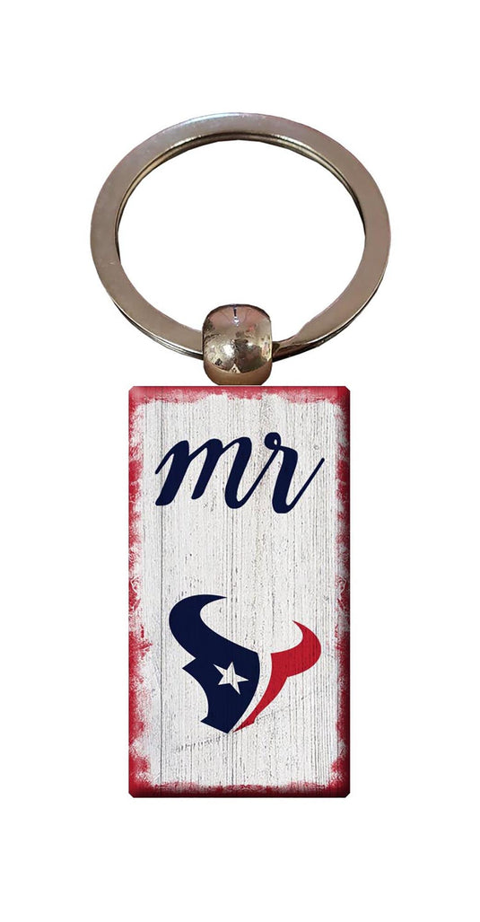 Fan Creations Home Decor Houston Texans  Script Mr Keychain