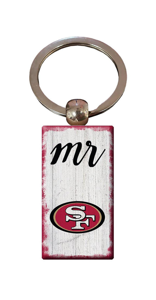 Fan Creations Home Decor San Francisco 49ers  Script Mr Keychain