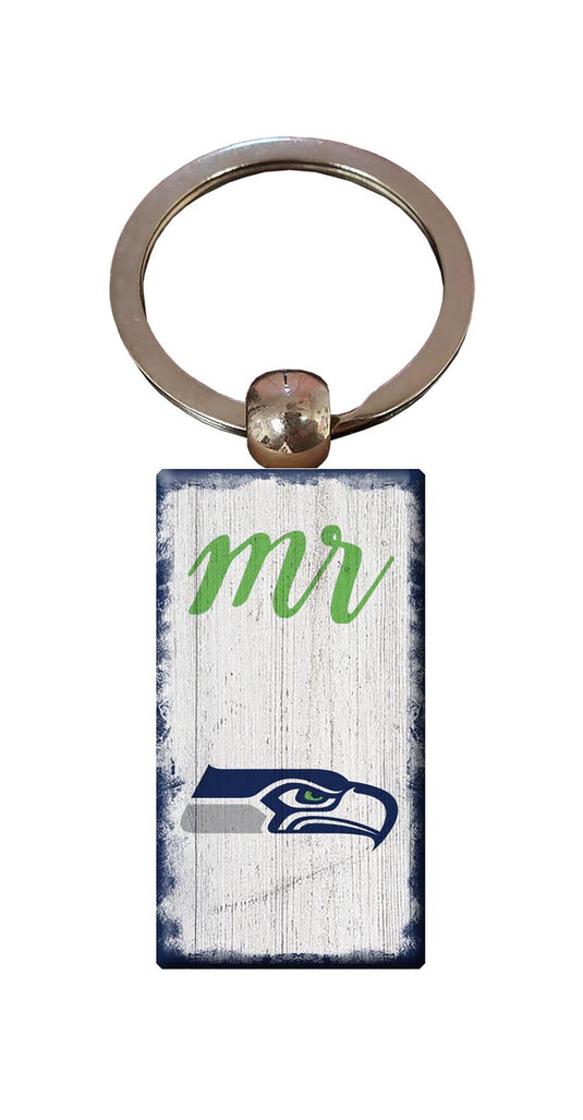 Fan Creations Home Decor Seattle Seahawks  Script Mr Keychain