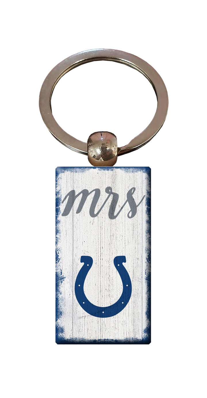 Indianapolis Colts Script Mrs Keychain – Fan Creations GA