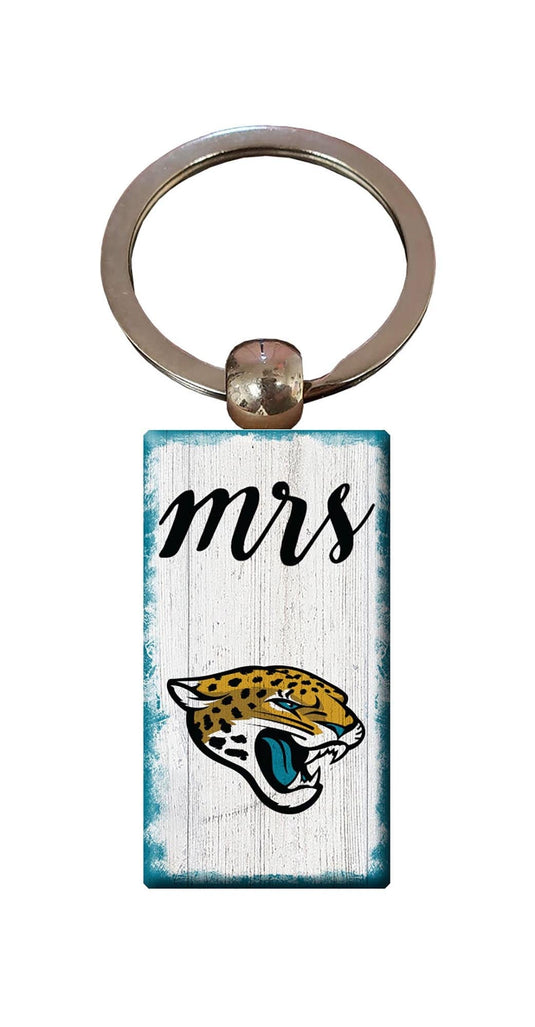 Fan Creations Home Decor Jacksonville Jaguars  Script Mrs Keychain