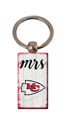 Fan Creations Home Decor Kansas City Chiefs  Script Mrs Keychain