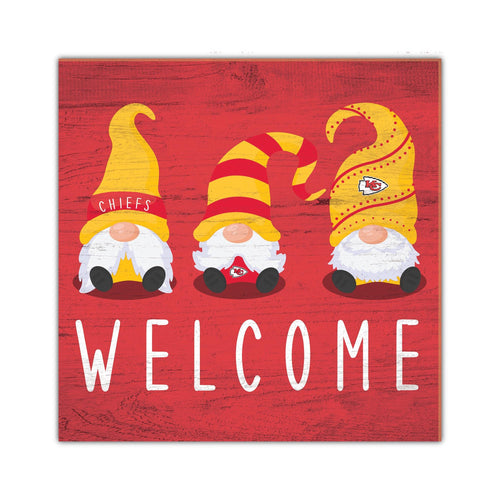 Fan Creations Home Decor Kansas City Chiefs   Welcome Gnomes