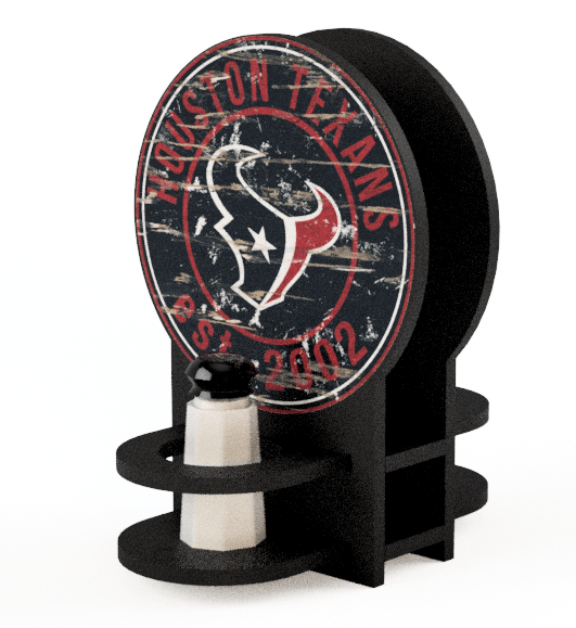 Fan Creations Decor Furniture Houston Texans Team Circle Napkin Holder