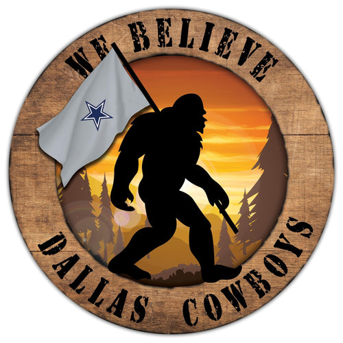 Fan Creations Wall Decor Dallas Cowboys Bigfoot 12in Circle