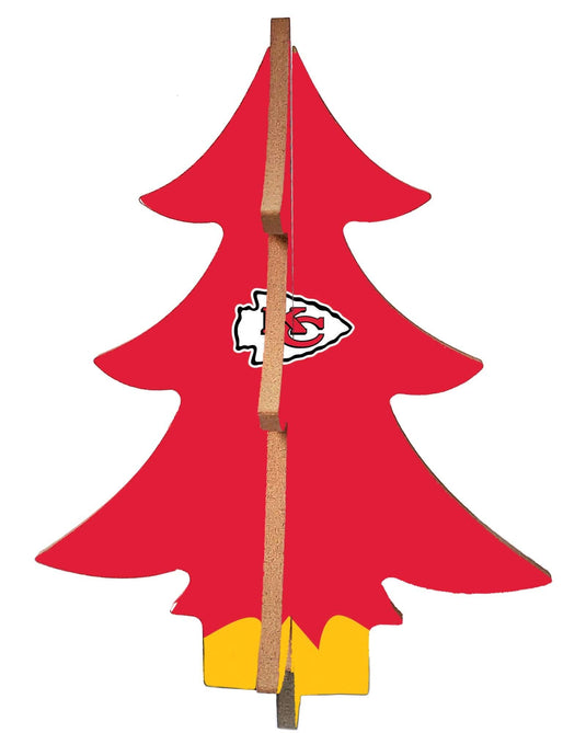 Fan Creations Desktop Tree Kansas City Chiefs Team Color Desktop Tree 12in