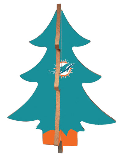 Fan Creations Desktop Tree Miami Dolphins Team Color Desktop Tree 12in