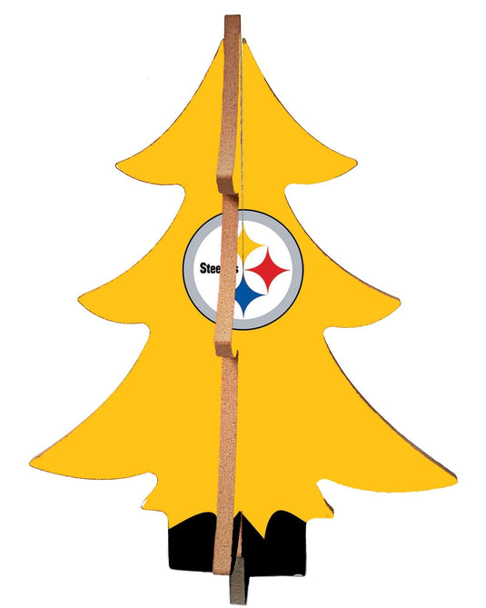 Fan Creations Desktop Tree Pittsburgh Steelers Team Color Desktop Tree 12in