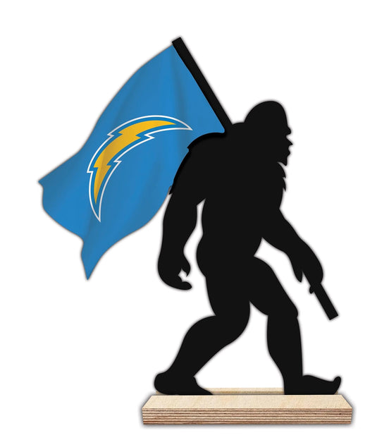 Fan Creations Bigfoot Cutout Los Angeles Chargers Bigfoot Cutout