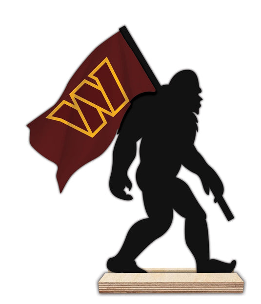 Fan Creations Bigfoot Cutout Washington Commanders Bigfoot Cutout