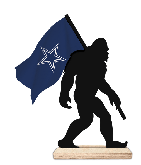 Fan Creations Home Decor Dallas Cowboys 12inch Big Foot Cutout