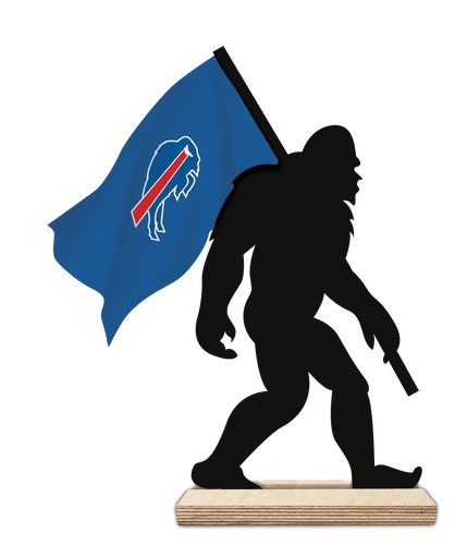 Fan Creations Home Decor Buffalo Bills 12inch Big Foot Cutout