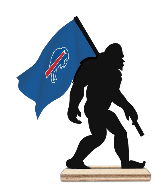 Fan Creations Home Decor Buffalo Bills 12inch Big Foot Cutout