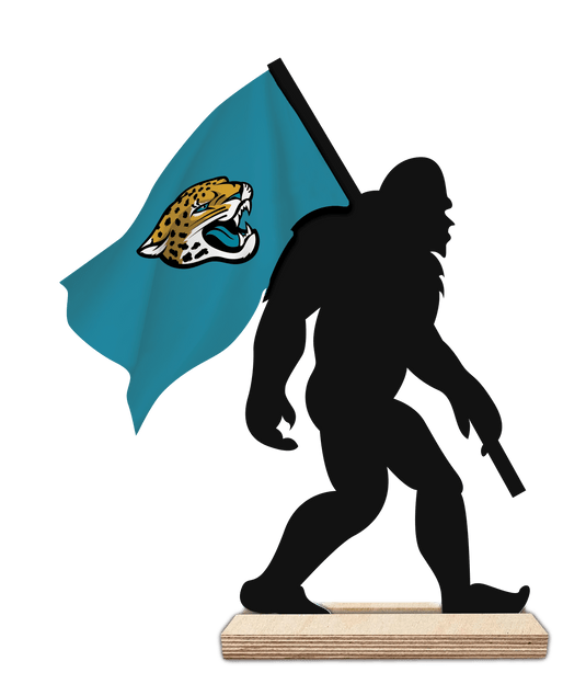 Fan Creations Home Decor Jacksonville Jaguars 12inch Big Foot Cutout