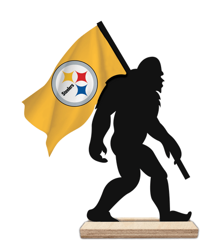 Fan Creations Home Decor Pittsburgh Steelers 12inch Big Foot Cutout