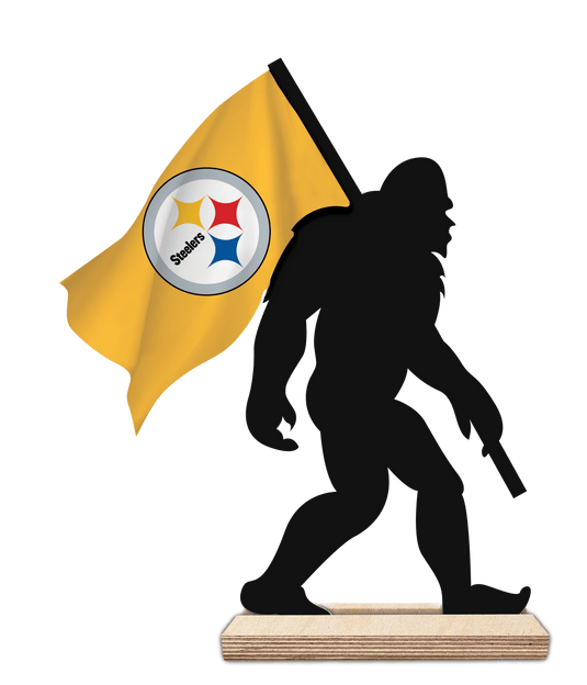 Fan Creations Home Decor Pittsburgh Steelers 12inch Big Foot Cutout
