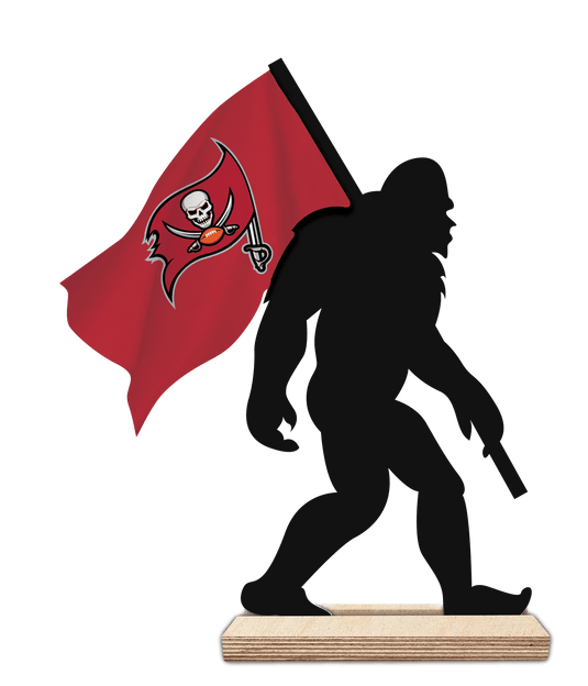 Fan Creations Home Decor Tampa Bay Buccaneers 12inch Big Foot Cutout