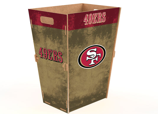 Fan Creations San Fransisco 49ers Team Color Waste Bin