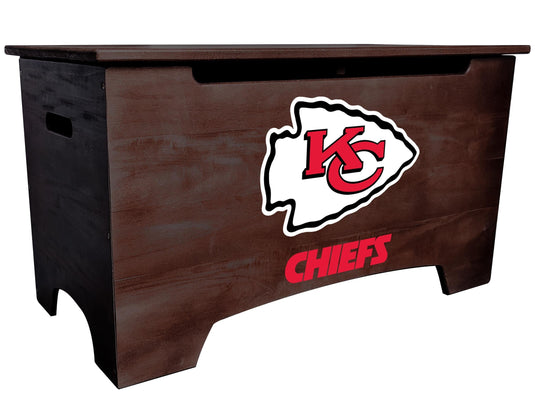 Fan Creations Home Decor Kansas City Chiefs Logo Storage Chest