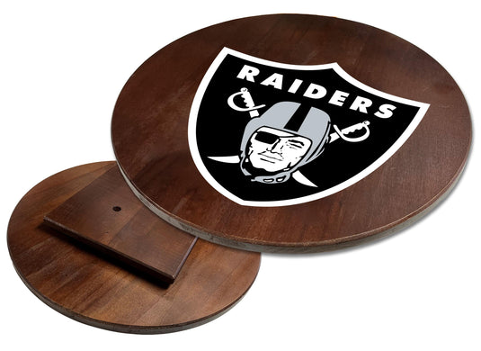 Fan Creations Kitchenware Las Vegas Raiders Logo Lazy Susan