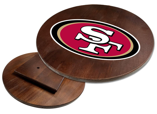 Fan Creations Kitchenware San Fransisco 49ers Logo Lazy Susan